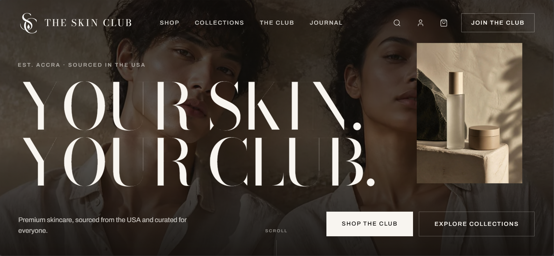 THE SKIN CLUB screenshot 1